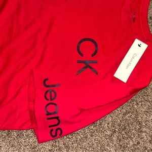 XL Calvin Klein T-Shirt (Red)